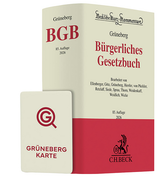 Grüneberg BGB Chat-Book 2026