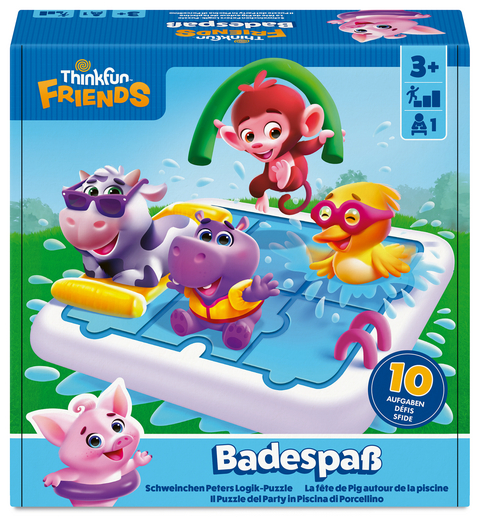 ThinkFun Friends: Badespa&szlig; - Logikspiel ab 3 Jahre