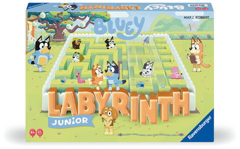 Bluey: Junior Labyrinth - Kinderspiel ab 4 Jahre - Max J. Kobbert