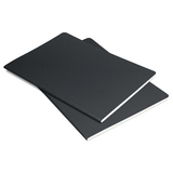 SIGEL LS307 Notizheft Linescape, A5, liniert, dunkelgrau, hellgrau