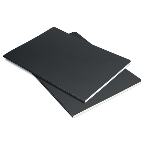 SIGEL LS307 Notizheft Linescape, A5, liniert, dunkelgrau, hellgrau