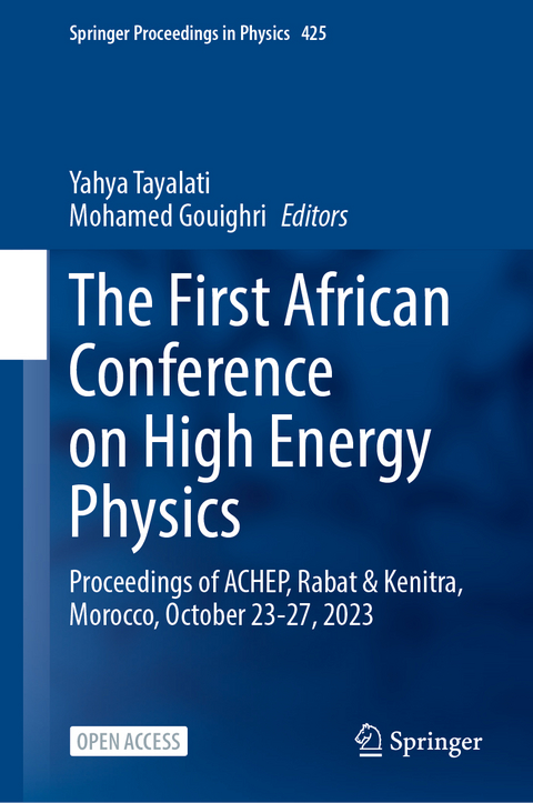 The First African Conference on High Energy Physics - 
