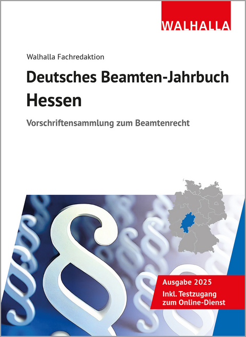Deutsches Beamten-Jahrbuch Hessen -  Walhalla Fachredaktion