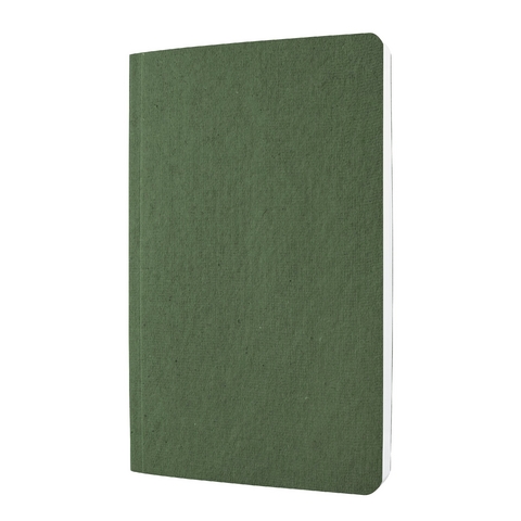 SIGEL RU204 Notizbuch Re-Up, ca. A5, kariert, moosgrün