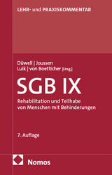 Sozialgesetzbuch IX - Düwell, Franz Josef; Joussen, Jacob; Luik, Steffen