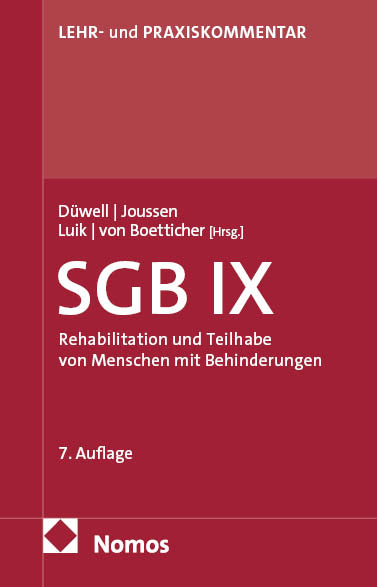 Sozialgesetzbuch IX - 