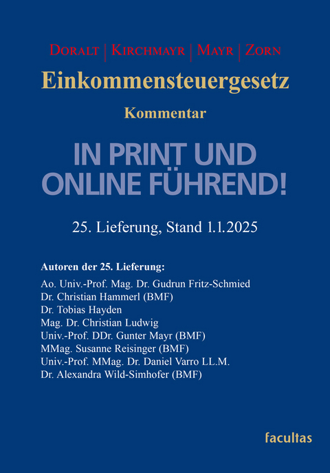 Einkommensteuergesetz - Werner Doralt, Sabine Kirchmayr, Gunter Mayr