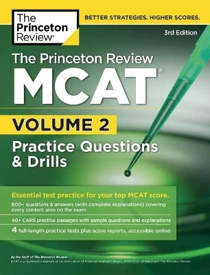 Princeton Review MCAT, Volume 2 -  Princeton Review