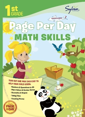 1st Grade Page Per Day: Math Skills -  Sylvan Learning