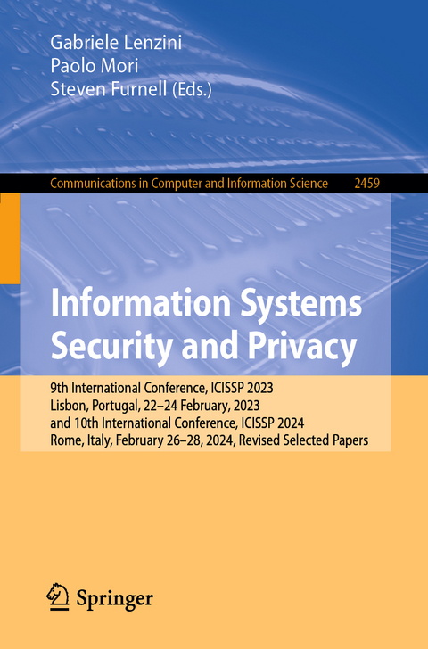 Information Systems Security and Privacy - 