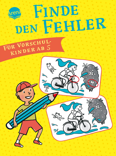 Finde den Fehler f&uuml;r Vorschulkinder ab 5 - Yayo Kawamura, Judith Ganter