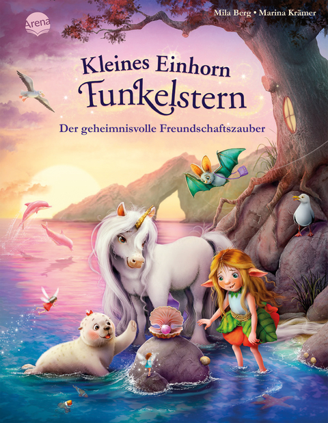 Kleines Einhorn Funkelstern (5). Der geheimnisvolle Freundschaftszauber - Mila Berg