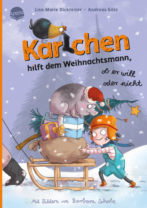 Karlchen hilft dem Weihnachtsmann, ob er will oder nicht (3) - Lisa-Marie Dickreiter, Andreas Götz