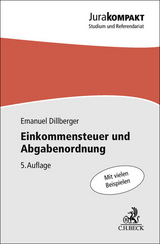 Einkommensteuer und Abgabenordnung - Dillberger, Emanuel
