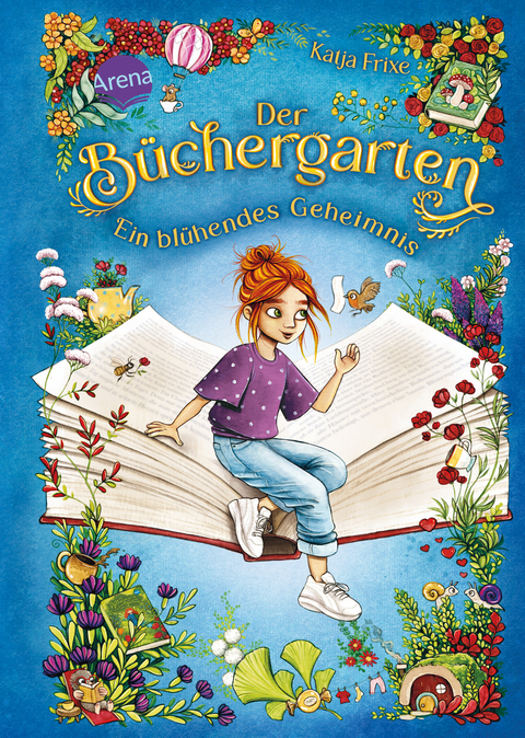 Der B&uuml;chergarten (1). Ein bl&uuml;hendes Geheimnis - Katja Frixe