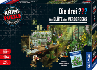 Krimi-Puzzle: Die drei ??? - Die Blüte des Verderbens