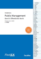 FlexLex Public Management | Band II: &Ouml;ffentliches Recht - 