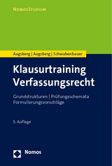 Klausurtraining Verfassungsrecht - Augsberg, Ino; Augsberg, Steffen; Schwabenbauer, Thomas