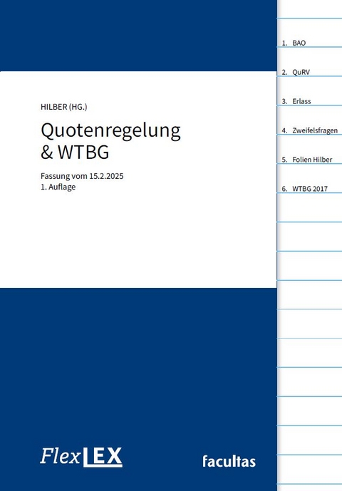 FlexLex Quotenregelung & WTBG - 