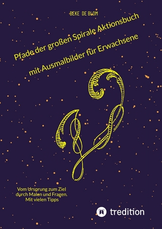 Pfade der großen Spirale Aktionsbuch mit Ausmalbilder für Erwachsene
