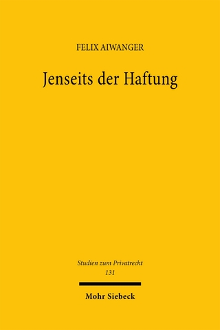 Jenseits der Haftung