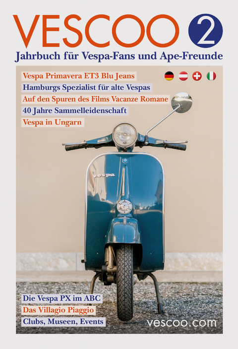 VESCOO Jahrbuch f&uuml;r Vespa-Fans und Ape-Freunde - 
