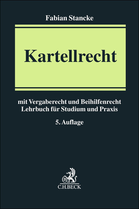 Kartellrecht - Hermann-Josef Bunte, Fabian Stancke