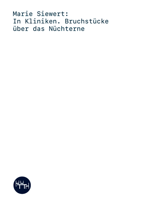 In Kliniken - Marie Siewert