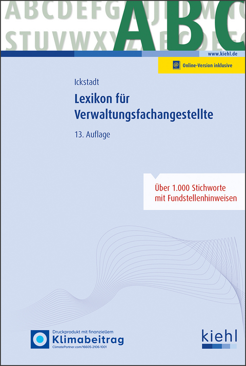 Lexikon für Verwaltungsfachangestellte - Ewald Ickstadt