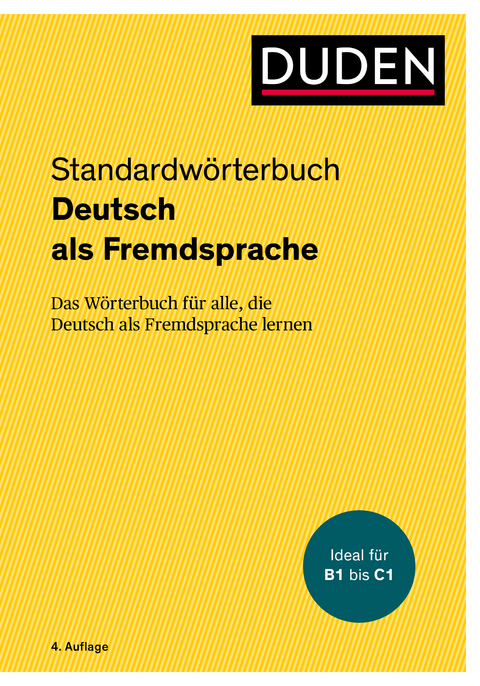 Duden &ndash; Deutsch als Fremdsprache &ndash; Standardw&ouml;rterbuch