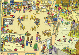 Ethik und Religionen im Kindergarten, Herbstposter A2