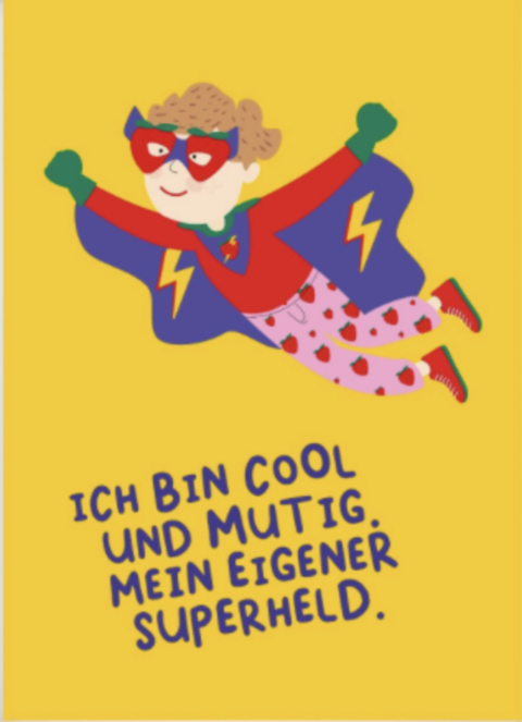 Poster Super Bo - 30x40 - Nina K&auml;mpf