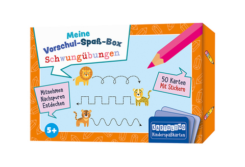 Meine Vorschul-Spa&szlig;-Box: Schwung&uuml;bungen