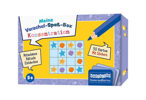 Meine Vorschul-Spaß-Box: Konzentration