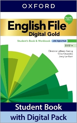 English File 4e Gold B1b1+ Students Book with Key & Student Digital Pack (Italy)