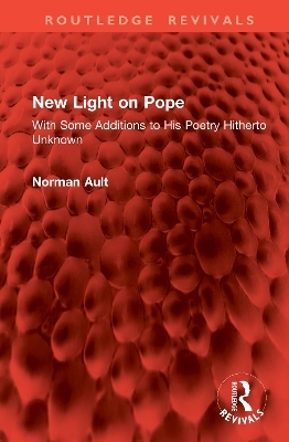 New Light on Pope - Norman Ault