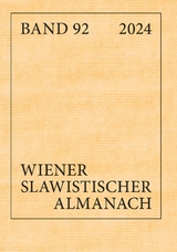 Wiener Slawistischer Almanach - Ilja Kukuj Reuther;  Riccardo Nicolosi;  Brigitte Obermayr;  Tilmann