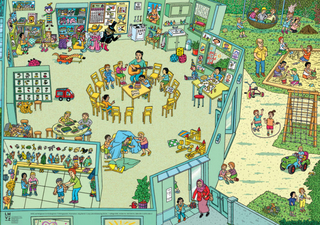 Ethik und Religionen im Kindergarten, Frühlingsposter A1