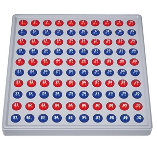 SCHUBI ABACO 100 mit Zahlen