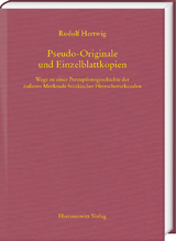 Pseudo-Originale und Einzelblattkopien - Rudolf Hertwig