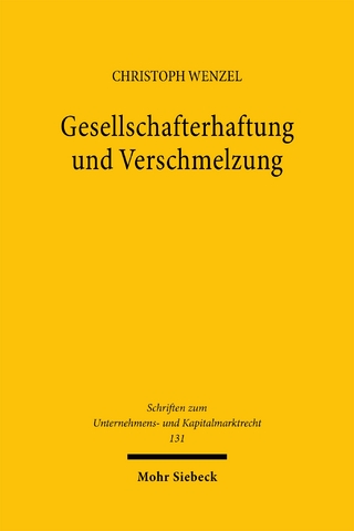 Gesellschafterhaftung und Verschmelzung