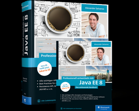 Professionell entwickeln mit Java EE 8 - Alexander Salvanos