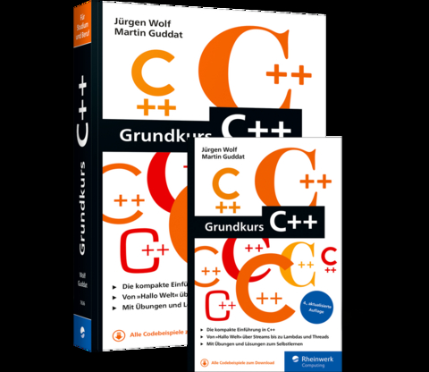 Grundkurs C++ - Jürgen Wolf, Martin Guddat