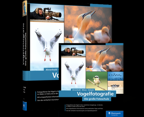 Vogelfotografie - Hans-Peter Schaub, Alexander Ahrenhold, Eike Mross
