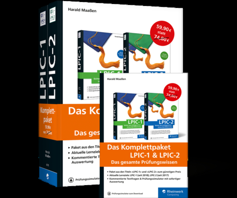 Das Komplettpaket LPIC-1 & LPIC-2 - Harald Maaßen