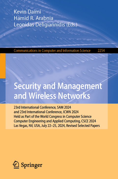 Security and Management and Wireless Networks - 