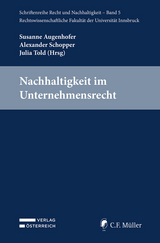 Nachhaltigkeit im Unternehmensrecht - 