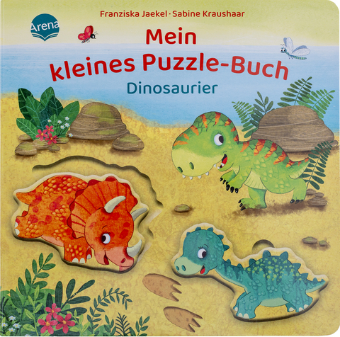 Mein kleines Puzzle-Buch. Dinosaurier - Franziska Jaekel