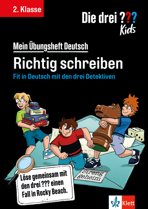 Die drei ??? Kids: Mein &Uuml;bungsheft Deutsch 2. Klasse &ndash; Richtig schreiben