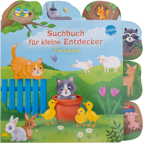 Suchbuch f&uuml;r kleine Entdecker. Tierkinder - Tanja Andersen